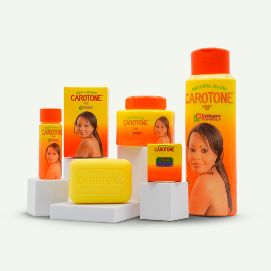 Carotone brightening  5 Product Kit (Oil, Cream, Soap, BSC Cream, Body Lotion)-skin care cream original